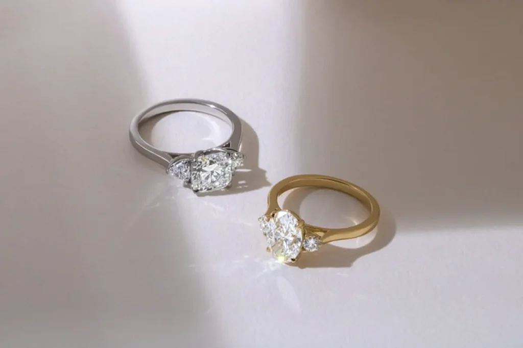 the appeal of lab grown diamond engagement ring